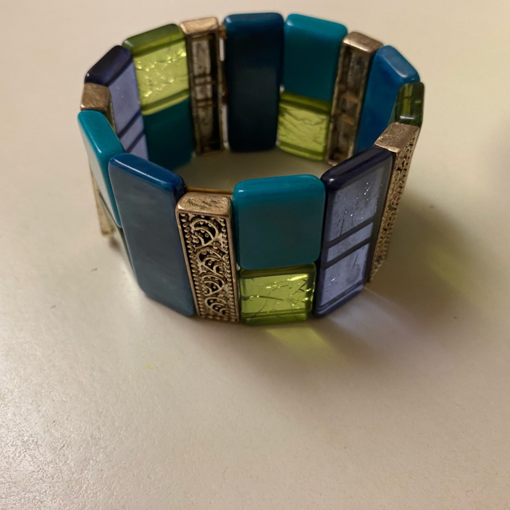 Costume plastic with elastic bands bracelet